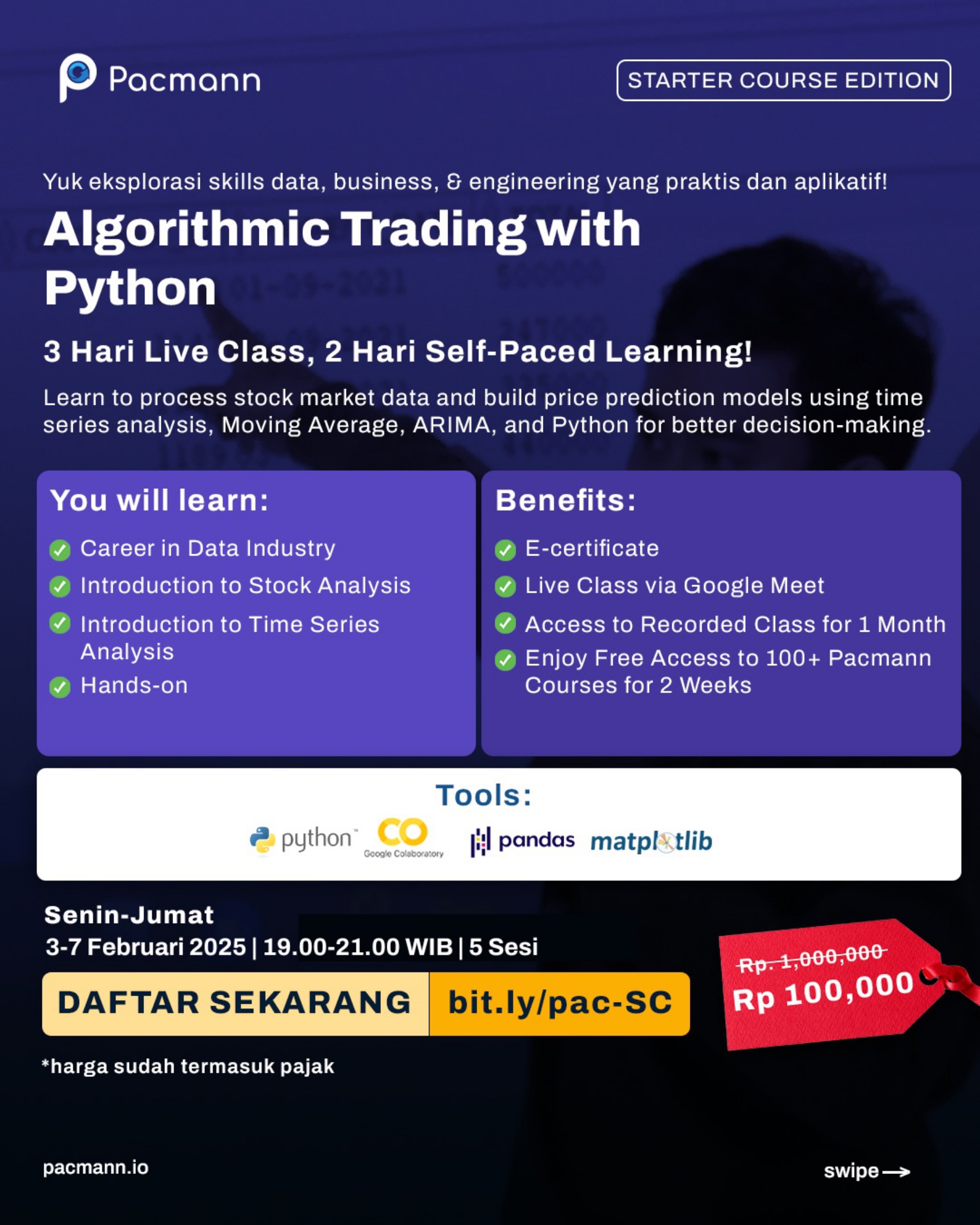 Pacmann Lecturer Poster